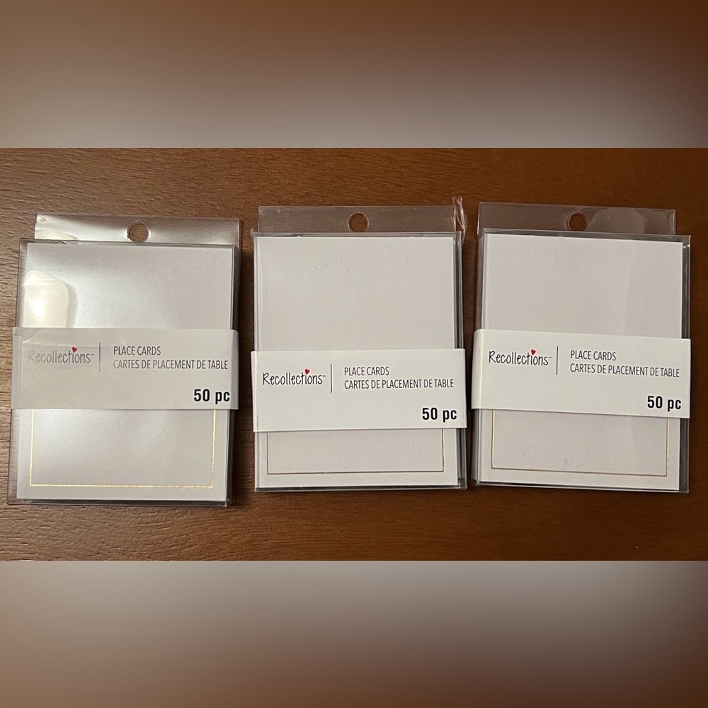 Brand New Place Cards! Never used and Customizable!